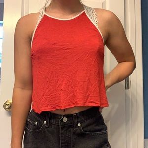 Red Halter Top